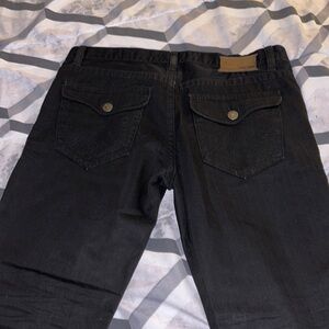 Mek denim jeans all black in excellent condition not torn or worn out